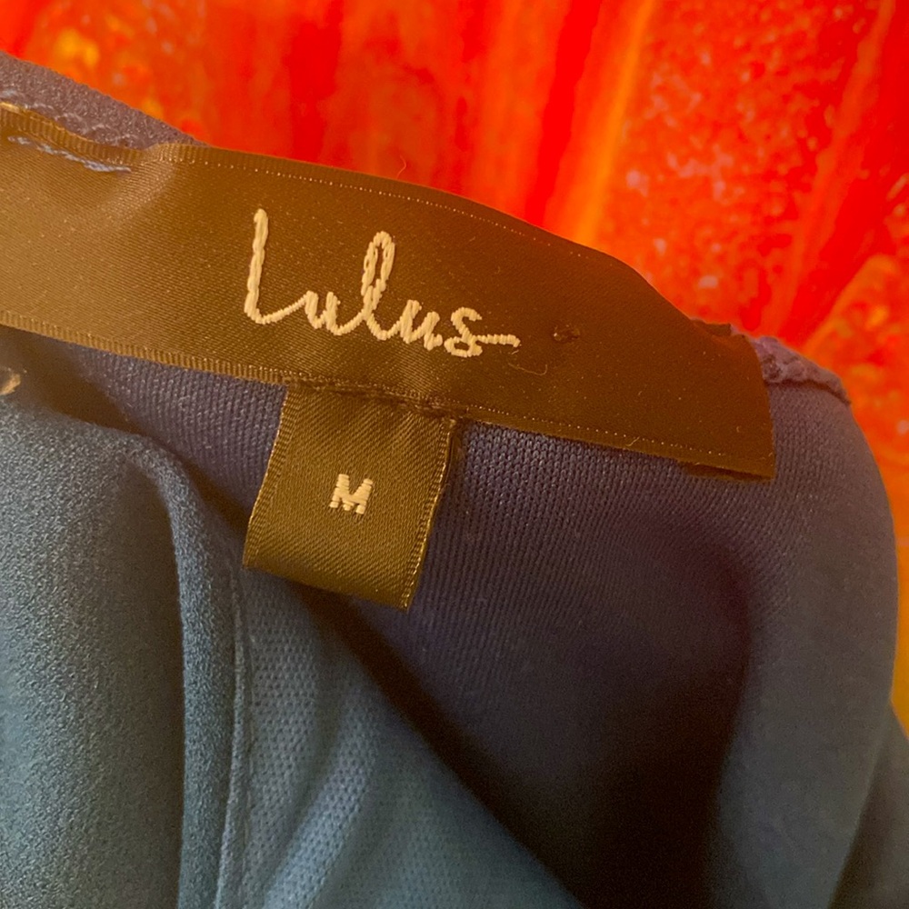 LULUS Blue Dress - Picture 11 of 12
